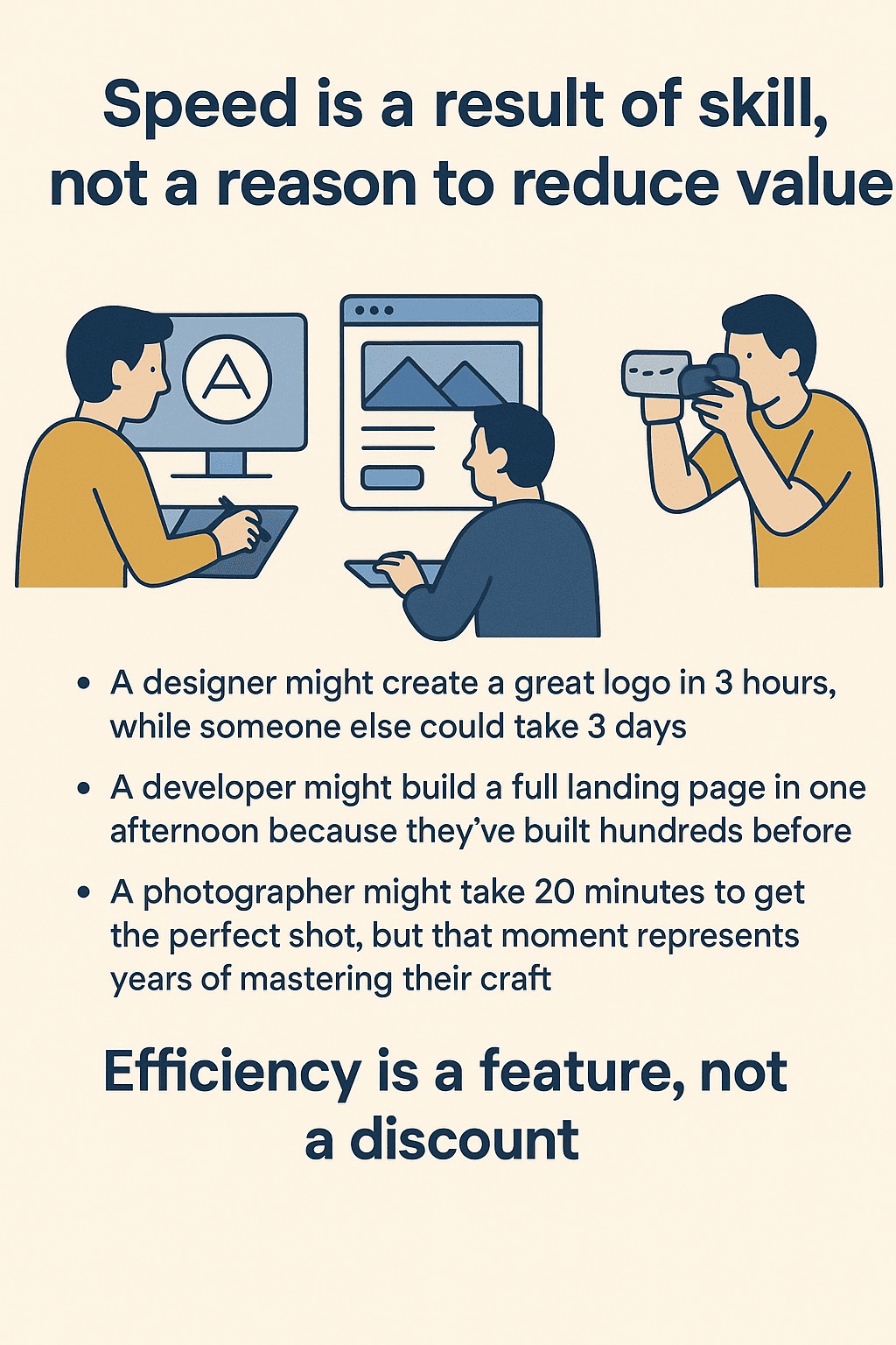 A quick thought for anyone working with freelancers or service providers