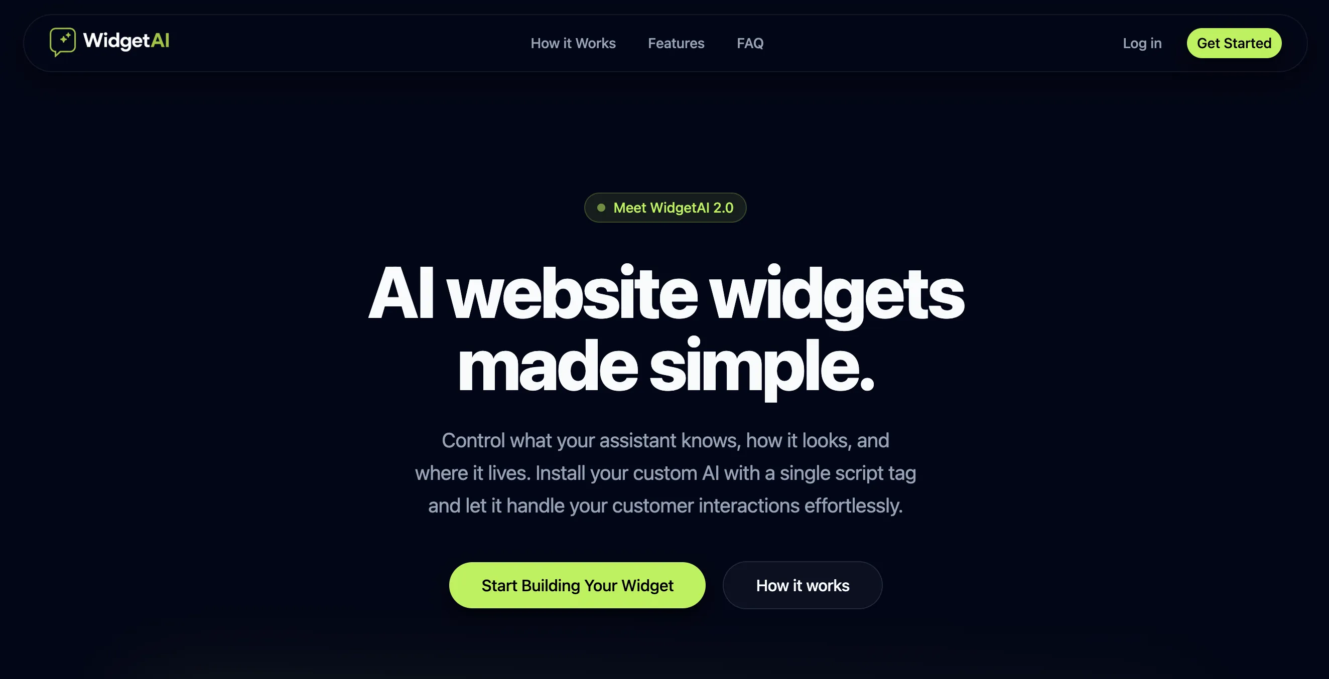 Building WidgetAI: A Developer-First Platform for Embeddable AI Assistants
