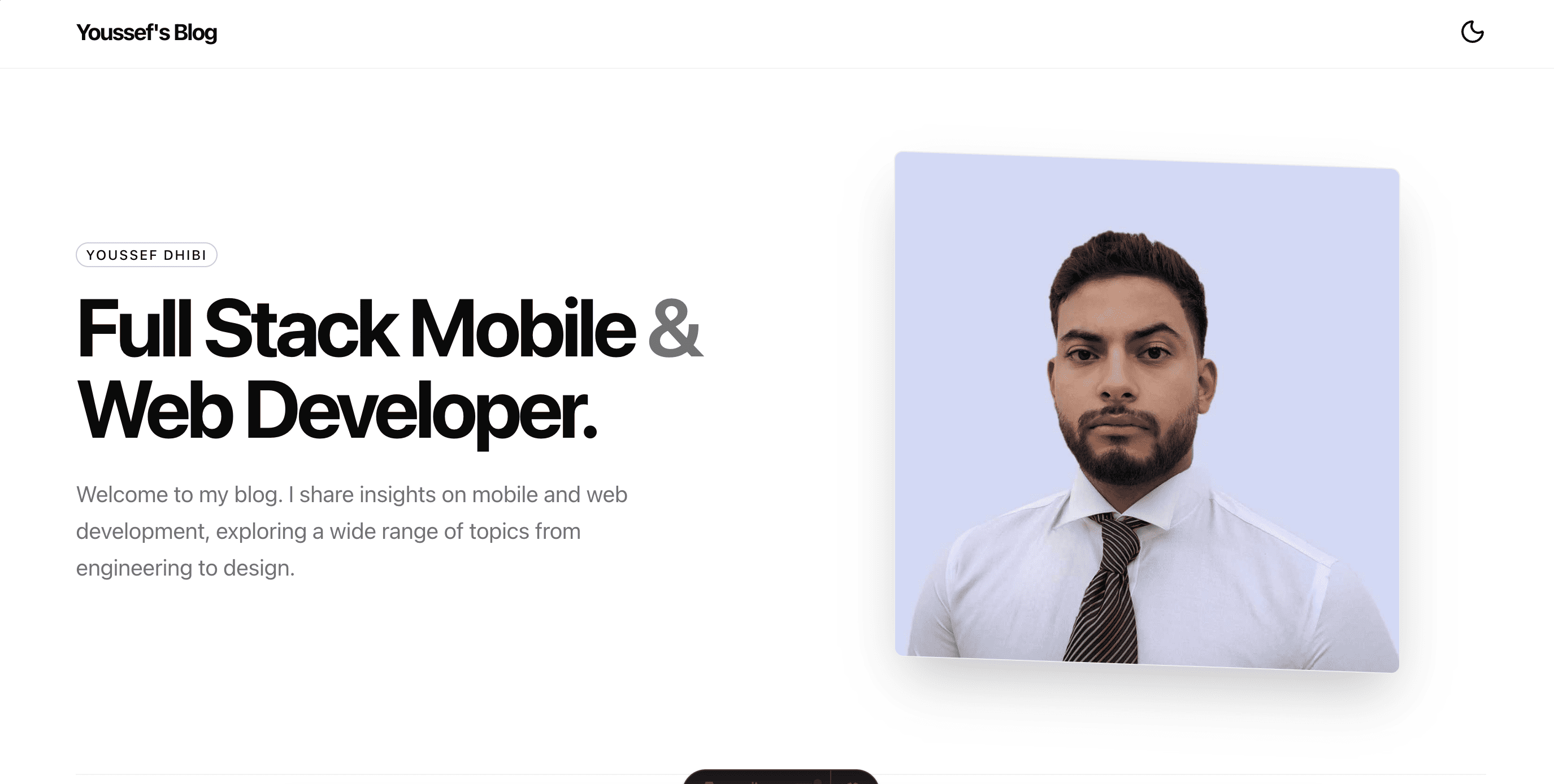 Youssef Dhibi's Blog | Tech & Indie Dev Insights | Youssef's Blog